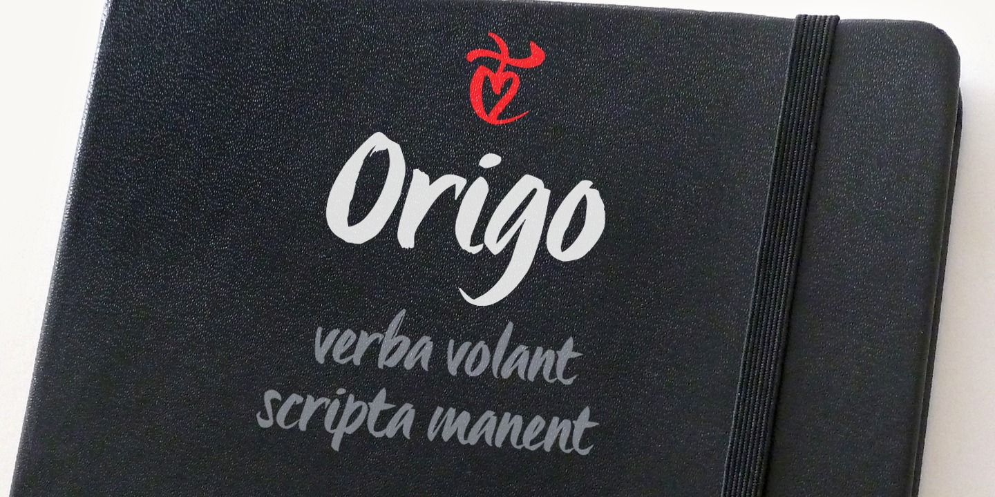 Пример шрифта Origo